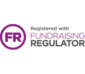 Registered with Fundraising Regulator