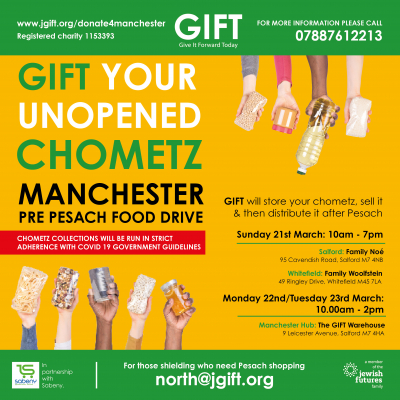 Chometz Food Collections in Manchester