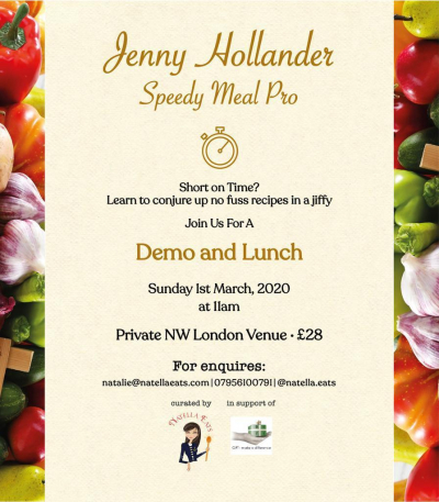 Food demo and lunch 