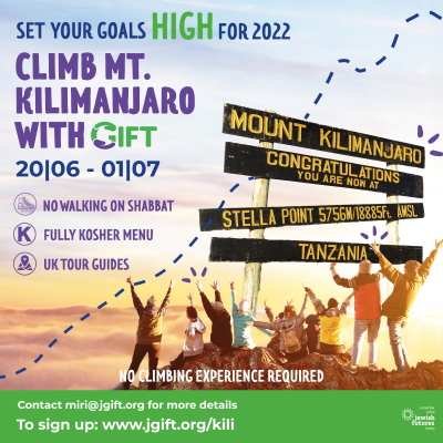 Climb Mt Kili with GIFT