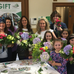 Communities donated fruit, cheese cake and flowers to brighten up the Festival of Shavuot for GIFT’s families 