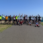 Teenagers Cycle from London to Brighton Beach for GIFT 