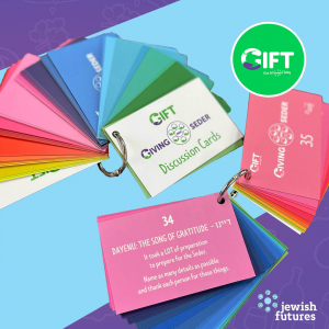 GIFT Giving Seder discussion cards 